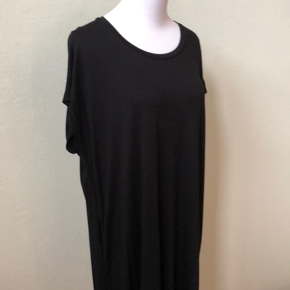 ❤️ SALE ❤️ Plus Size Black Dress with Pockets